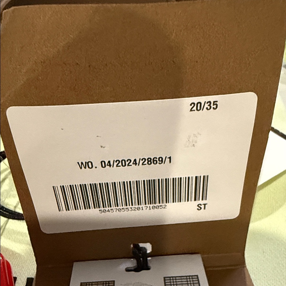 Burberry Reversible Check Belt - NWT - Picture 5 of 12